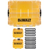 DEWALT Dewa Mittlerer TOUGHCASE Koffer, leer Geel