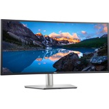 Dell UltraSharp U3421WE 34.1" Curved UltraWide Monitor Zilver, 2x HDMI, DisplayPort, USB-C, LAN
