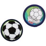 Herlitz FiloLight Plus Green Goal set schooltas Blauw/groen, inclusief sporttas, 2 buttons en 2 etuis