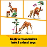 LEGO Creator 3-in-1 - Safaridieren Constructiespeelgoed 31150