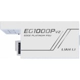 Lian Li Edge Platinum V2 1000 watt voeding  Wit, 1x 12V-2x6, 1x PCIe
