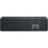 Logitech MX Keys S Wireless toetsenbord Donkergrijs, BE lay-out (AZERTY), Membraan, 100%, Witte leds