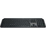 Logitech MX Keys S Wireless toetsenbord Donkergrijs, BE lay-out (AZERTY), Membraan, 100%, Witte leds