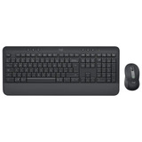 Logitech Signature M650 Combo for Business desktopset Grafiet, US-International lay-out (QWERTY), 100%, 400-4000 dpi, 2.4 GHz / Bluetooth