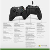 Microsoft Xbox Wireless Controller + USB-C kabel Zwart, Incl. USB-C-kabel | Pc, Xbox One, Xbox Series X, Xbox Series S