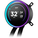 NZXT Kraken Elite 360 RGB v2 waterkoeling Zwart