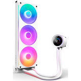 NZXT NZXT Kraken Plus 360 V2 RGB           wh waterkoeling Wit