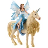 Schleich Bayala - Eyelas buitenrit op gouden eenhoorn speelfiguur 42508