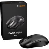 be quiet! Dark Perk - Sym gaming muis Zwart, Tot 32.000 DPI