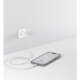 goobay Supersoft USB-C kabel Wit, 2 meter