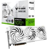 ASUS TUF Gaming GeForce RTX 5070 Ti OC White grafische kaart 3x DisplayPort, 2x HDMI, DLSS 4