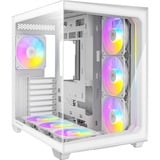Antec C5 ARGB midi tower behuizing Wit | 1x USB-A | 1x USB-C | Tempered Glass