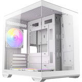 Antec CX60M ARGB mini tower behuizing Wit | 3x USB-A | RGB | Tempered Glass