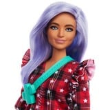 Barbie Fashionistas #157 - Red Plaid Dress Pop 