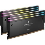 Corsair 32 GB DDR5-6400 (2x 16 GB) Kit werkgeheugen Zwart, CMP32GX5M2B6400C32, Dominator Titanium RGB, XMP