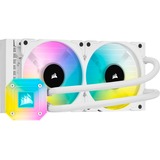 Corsair iCUE H100i Elite Capellix Liquid White waterkoeling Wit, 4-pins PWM fan-connector