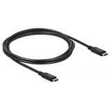 DeLOCK USB4 Gen 2x2 kabel Zwart, 2 meter
