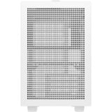 DeepCool CH160 PLUS WH mini tower behuizing Wit | 2x USB-A | 1x USB-C | Tempered Glass