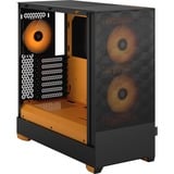 Fractal Design Pop Air RGB Orange Core TG Clear Tint midi tower behuizing Zwart/oranje | 2x USB-A | RGB | Window