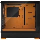 Fractal Design Pop Air RGB Orange Core TG Clear Tint midi tower behuizing Zwart/oranje | 2x USB-A | RGB | Window