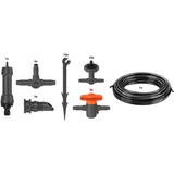 GARDENA Micro-Drip-Bewatering Balkon Set (15 planten) druppelaar Zwart/grijs