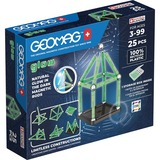GEOMAG Glow Recycled Neodymium magneetspeelgoed Constructiespeelgoed 25-delig