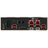 GIGABYTE TRX50 AI TOP socket sTR5 moederbord Zilver/zwart, RAID, 2x 10 GB-LAN, WLAN, BT, Sound, E-ATX