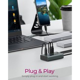ICY BOX IB-HUB1454-C31 usb-hub Grijs/blauwgrijs