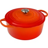 Le Creuset Signature Collection ronde stoofpan brander Rood, 28 cm