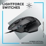 Logitech G502 X Gaming Mouse Zwart, 100 - 25.600 DPI