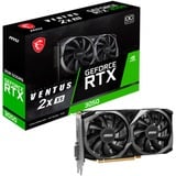 MSI GeForce RTX 3050 VENTUS 2X XS 8G OC grafische kaart 1x DisplayPort, 1x HDMI 2.1, 1x DVI-D