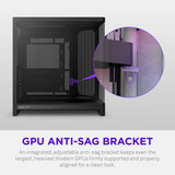 NZXT H6 midi tower behuizing Zwart | 2x USB-A | 1x USB-C | Tempered Glass