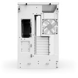 NZXT H9 Flow RGB+ midi tower behuizing Wit (mat) | 2x USB-A | 1x USB-C | RGB | Tempered Glass
