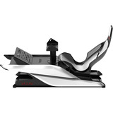 Res-Tech X1 Cockpit racing simulator Zwart/hoogglans wit