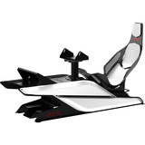 Res-Tech X1 Cockpit racing simulator Zwart/hoogglans wit