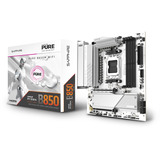 SAPPHIRE PURE B850M WIFI socket AM5 moederbord RAID, 2.5 Gb-LAN, Wi-Fi 6, BT 5.3, Sound, ATX