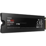 Samsung 990 PRO Heatsink 1 TB SSD PCIe 4.0 x4, NVMe 2, M.2 2280, RGB leds