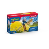 Schleich Dinosaurs - Dino parachute-reddingsbrigade speelfiguur 41471