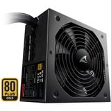 Sharkoon WPM Gold ZERO modulaire 650 watt voeding  Zwart, 4x PCIe