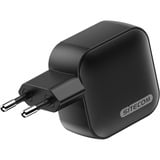 Sitecom 70W GaN Power Delivery oplader Zwart, 2x USB-C, 1x USB-A