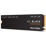 WD Black SN850X NVMe 1 TB SSD Zwart, PCIe 4.0 x4, NVMe, M.2 2280