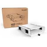 be quiet! HDD Cage 2 White inbouwframe Wit