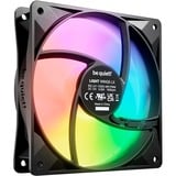 be quiet! Light Wings LX PWM RGB case fans Zwart, 3 stuks, 120 x 120 x 25 mm