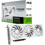ASUS PRIME GeForce RTX 5070 OC White grafische kaart Wit, 3x DisplayPort, 2x HDMI, DLSS 4