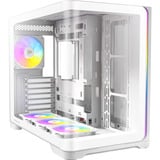 Antec C5 Curve ARGB midi tower behuizing Wit | 2x USB-A | 1x USB-C | Tempered Glass