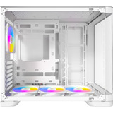 Antec C5 Curve ARGB midi tower behuizing Wit | 2x USB-A | 1x USB-C | Tempered Glass