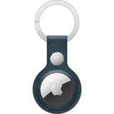 Apple Leren AirTag-sleutelhanger - Baltisch blauw, hoesje blauw