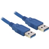 DeLOCK Kabel USB 3.0A naar USB Blauw