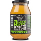 Grate Goods AllBrine Ready Aromatic Herbs & Spices specerijen 500 ml | Injecteerbare milde basispekel | Vloeibare kruidige pekel | Natte pekel | Groente, kruiden en specerijen