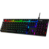 HyperX Alloy Origins PBT, gaming toetsenbord Zwart, FR lay-out, HyperX Red, RGB led